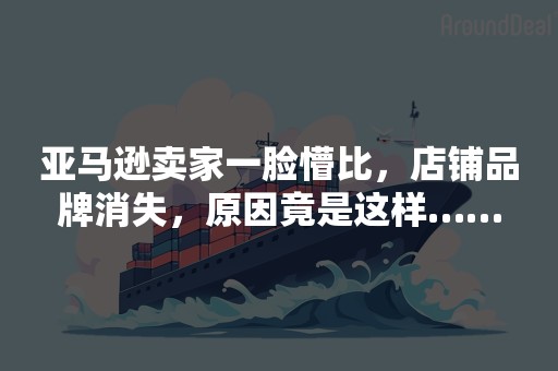 亚马逊卖家一脸懵比，店铺品牌消失，原因竟是这样……