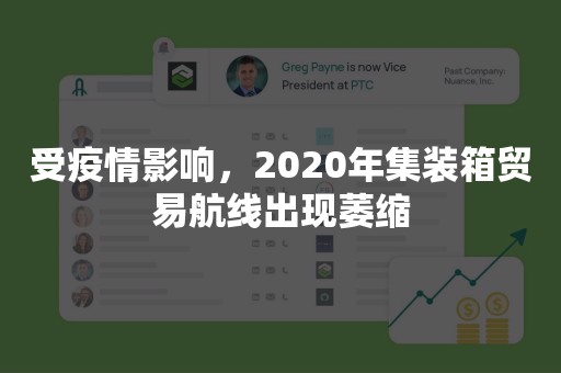 受疫情影响，2020年集装箱贸易航线出现萎缩