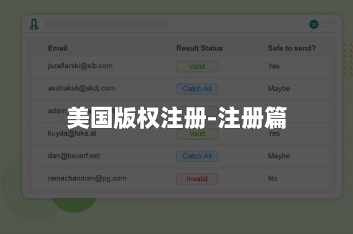 美国版权注册-注册篇