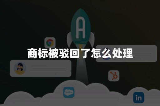 商标被驳回了怎么处理
