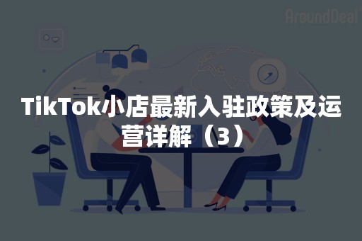 TikTok小店最新入驻政策及运营详解（3）