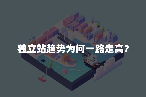 独立站趋势为何一路走高？