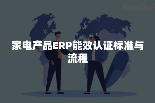 家电产品ERP能效认证标准与流程
