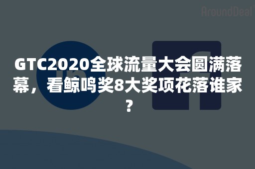 GTC2020全球流量大会圆满落幕，看鲸鸣奖8大奖项花落谁家？