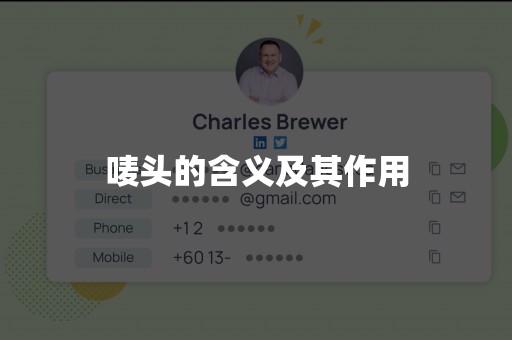 唛头的含义及其作用