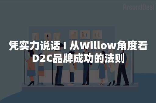 凭实力说话 I 从Willow角度看D2C品牌成功的法则