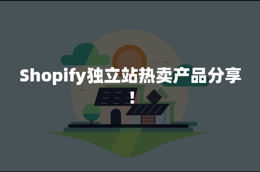 Shopify独立站热卖产品分享！