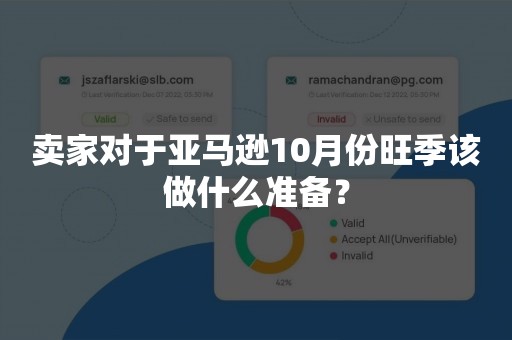 卖家对于亚马逊10月份旺季该做什么准备？