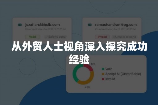 从外贸人士视角深入探究成功经验