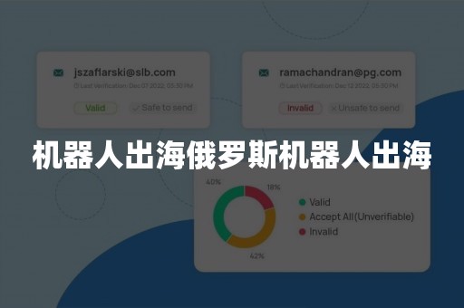 机器人出海俄罗斯机器人出海