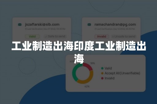 工业制造出海印度工业制造出海