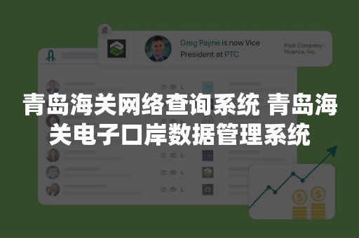 青岛海关网络查询系统 青岛海关电子口岸数据管理系统