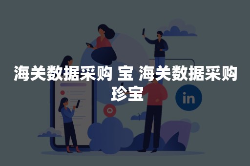 海关数据采购 宝 海关数据采购 珍宝