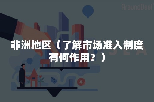 非洲地区（了解市场准入制度有何作用？）