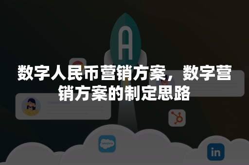 数字人民币营销方案，数字营销方案的制定思路