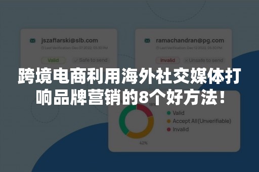 跨境电商利用海外社交媒体打响品牌营销的8个好方法！