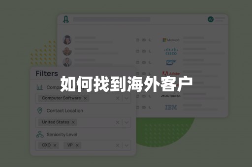如何找到海外客户