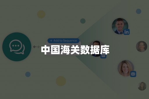 中国海关数据库