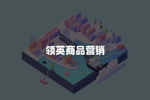 领英商品营销
