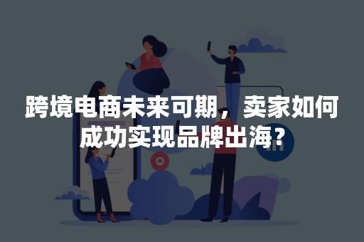跨境电商未来可期，卖家如何成功实现品牌出海？