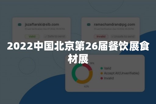 2022中国北京第26届餐饮展食材展